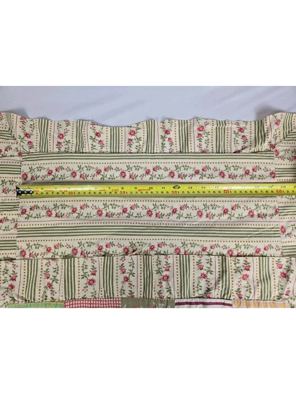 Pottery Barn Quilted Patchwork Pillowcases 25.5 X 33